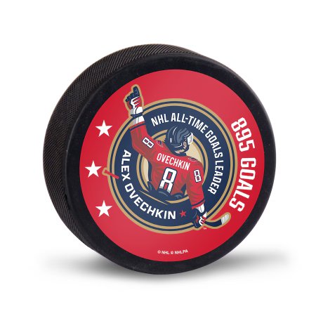 Washington Capitals - Alex Ovechkin 895 Goals NHL Puk