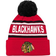 Chicago Blackhawks Detská - Wordmark NHL Zimná čiapka