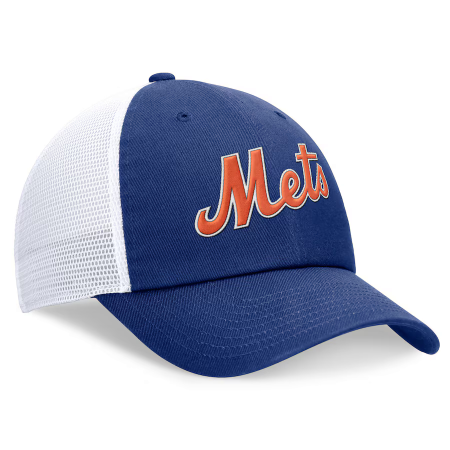 New York Mets - Wordmark Trucker MLB Kappe