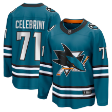 San Jose Sharks - Macklin Celebrini Breakaway NHL Dres