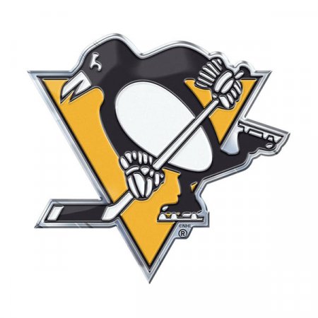 Pittsburgh Penguins - Team Color Emblem NHL Nálepka