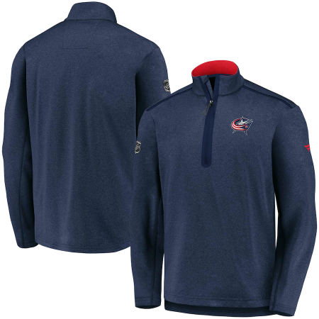 Columbus Blue Jackets - Authentic Travel & Training 1/4 Zip NHL Jacket