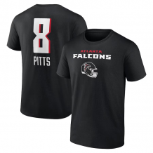 Atlanta Falcons - Kyle Pitts Wordmark NFL T-Shirt