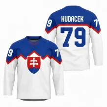 Slowakei - Libor Hudacek 2026 Hockey Replica Trikot Weiß