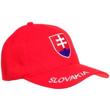 Slovakia - EmblemHockey Red Czapka