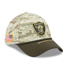 Las Vegas Raiders - 2025 Salute To Service 39Thirty Camo NFL Hat