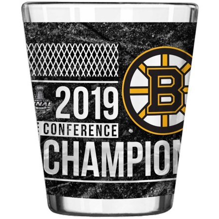 Boston Bruins - 2019 Eastern Conference Champs NHL Shot Glass