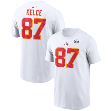 Kansas City Chiefs - Travis Kelce Super Bowl LVIII NFL Tričko