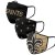 New Orleans Saints - Sport Team 3-pack NFL face mask