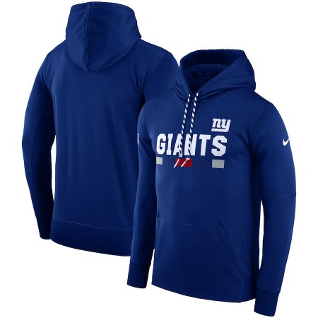 New York Giants - Sideline Perf NFL Bluza z kapturem