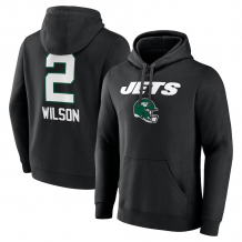 New York Jets - Zach Wilson Wordmark NFL Bluza z kapturem