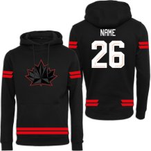 Kanada - 2026 Hokejová Mikina s kapucí/Vlastní jméno a číslo