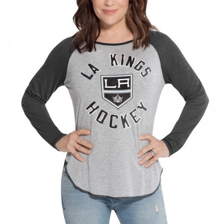 Los Angeles Kings Womens - Touch by Alyssa Milano Line Drive NHL Long Sleeve T-Shirt