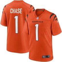 Cincinnati Bengals - Ja'Marr Chase Orange NFL Dres