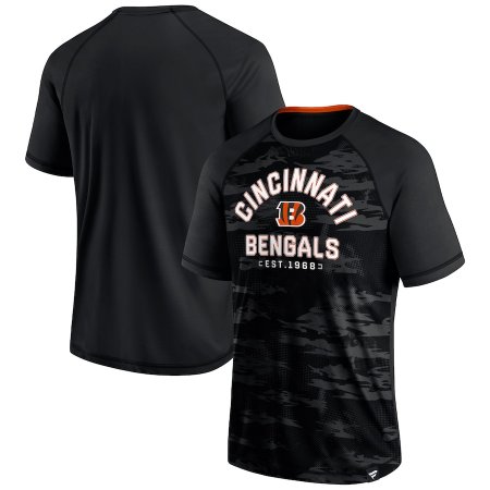 Cincinnati Bengals - Blackout Hail NFL T-Shirt