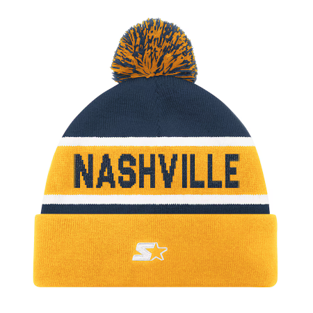 Nashville Predators - Starter Cuffed Pom NHL Czapka zimowa