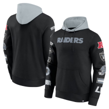 Las Vegas Raiders - Patched Out NFL Mikina s kapucňou