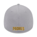 San Diego Padres - Active Pivot 39thirty Gray MLB Kšiltovka