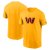 Washington Commanders - Primary Logo Gold NFL Tričko