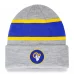 Los Angeles Rams - Team Logo Gray NFL Knit Hat