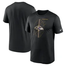 Baltimore Ravens - Legend Icon Performance Black NFL Tričko
