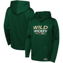 Minnesota Wild Detské - Authentic Pro 23 NHL Mikina s kapucňou