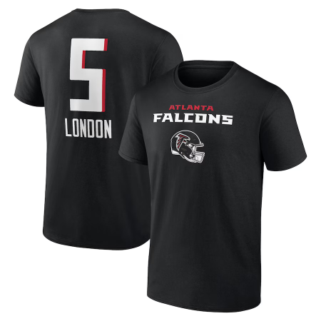 Atlanta Falcons - Drake London Wordmark NFL T-Shirt