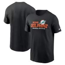 Miami Dolphins - Local Essential Black NFL T-Shirt