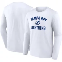 Tampa Bay Lightning - Victory Arch White NHL Long Sleeve T-Shirt