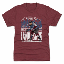 Colorado Avalanche - Gabriel Landeskog Skyline NHL T-Shirt