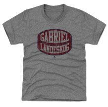 Colorado Avalanche Detské - Gabriel Landeskog Puck NHL T-Shirt