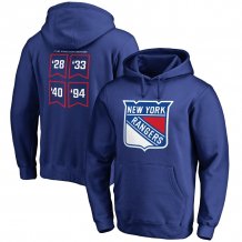 New York Rangers - Raise the Banner NHL Mikina s kapucí