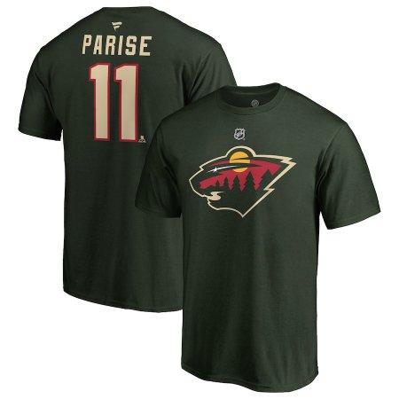 Minnesota Wild - Zach Parise Stack NHL T-Shirt