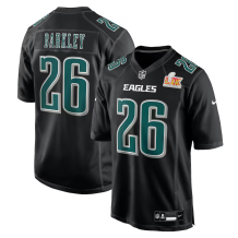 Philadelphia Eagles - Saquon Barkley Super Bowl LIX Black NFL Dres