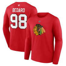 Chicago Blackhawks - Connor Bedard NHL Tričko s dlhým rukávom