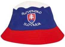 Slovensko Fotbal/Hokej Fan Klobouk