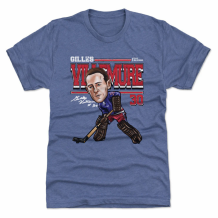 New York Rangers - Gilles Villemure Cartoon NHL Shirt