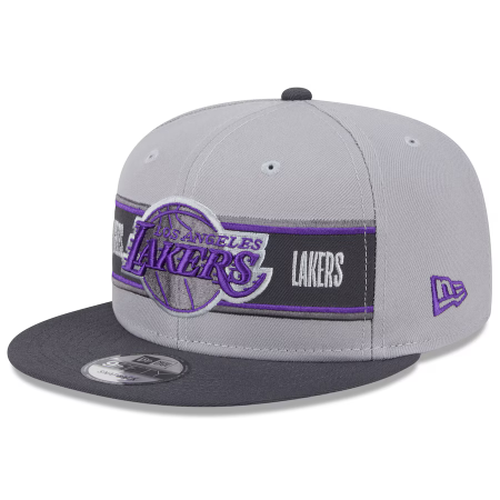 Los Angeles Lakers - 2024 Draft 9Fifty Gray NBA Kšiltovka