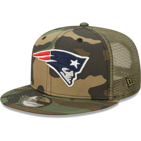 New England Patriots - Trucker Camo 9Fifty NFL Čiapka