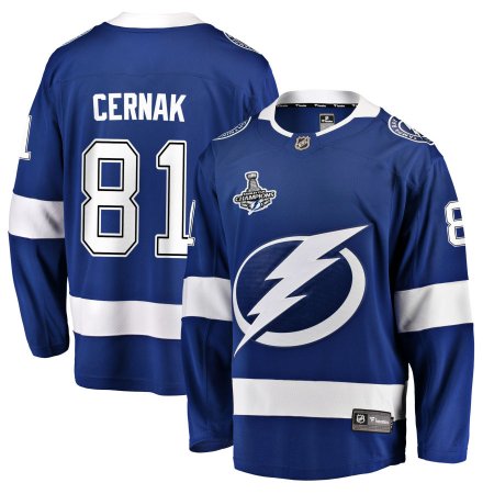 Tampa Bay Lightning - Erik Cernakt 2020 Stanley Cup Champions NHL Trikot