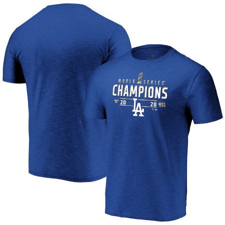 Los Angeles Dodgers - 2020 World Champions Locker Room Space MLB T-Shirt