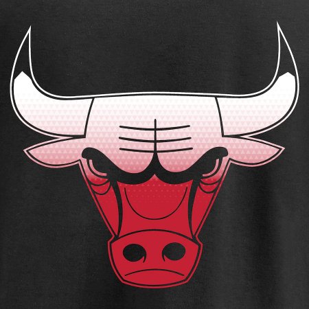 Chicago Bulls - Gradient Logo NBA Tričko