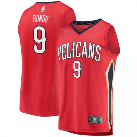 New Orleans Pelicans - Rajon Rondo Fast Break Replica NBA Jersey