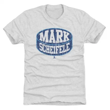 Winnipeg Jets - Mark Scheifele Puck White NHL Koszułka