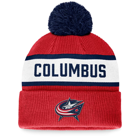 Columbus Blue Jackets - Fundamental Wordmark NHL Wintermütze