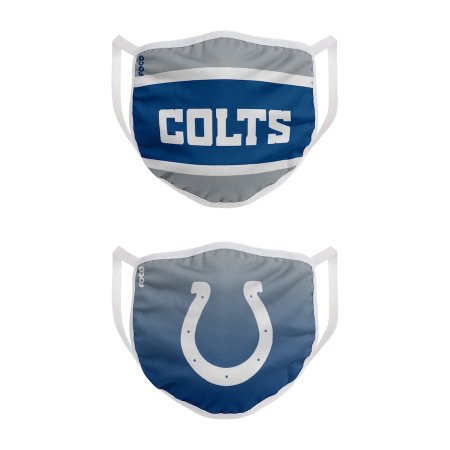 Indianapolis Colts - Colorblock 2-pack NFL rouška