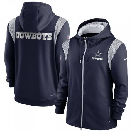 Dallas Cowboys - 2022 Sideline Full-Zip NFL Sweatshirt