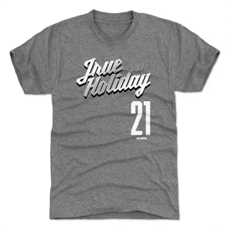 Milwaukee Bucks - Jrue Holiday Script NBA T-Shirt
