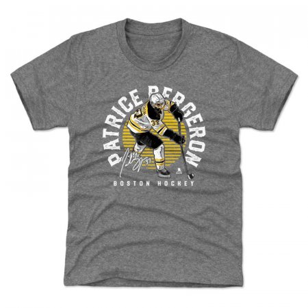 Boston Bruins Detské - Patrice Bergeron Emblem NHL Tričko