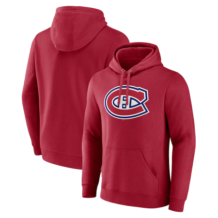 Montreal Canadiens - Primary Logo NHL Mikina s kapucí